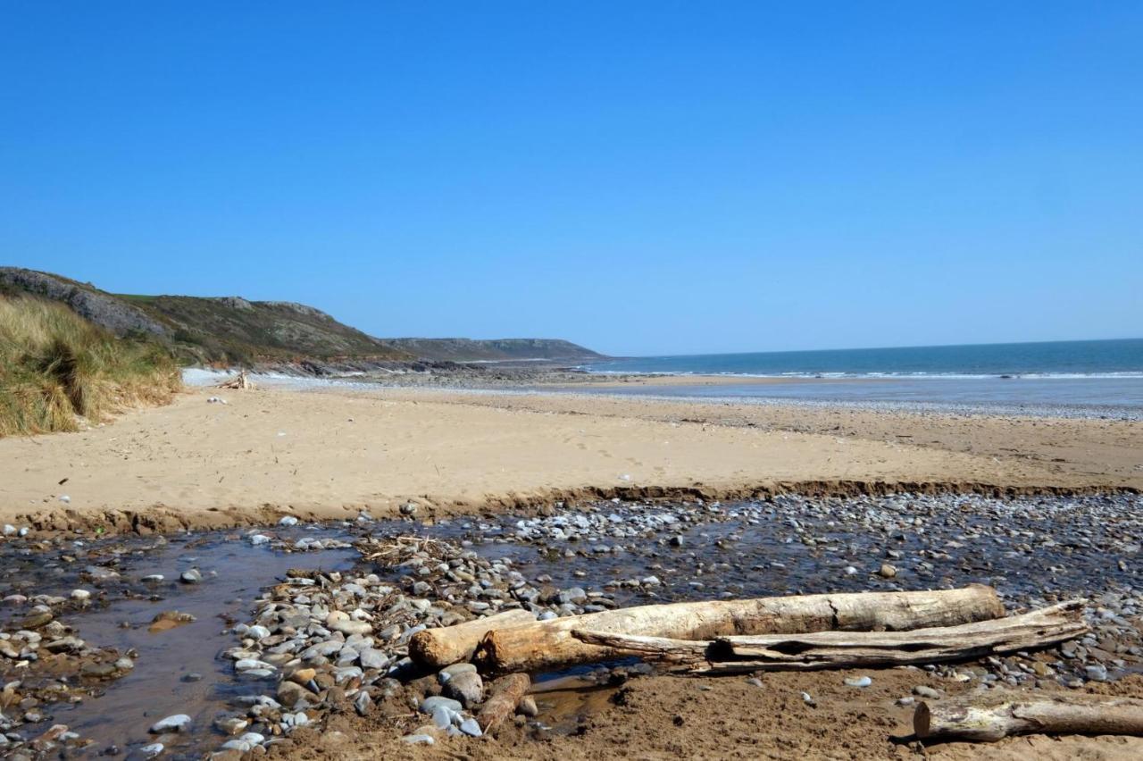 Sea View - 1 Bed Suite - Ocean Breeze - Port Eynon Buitenkant foto