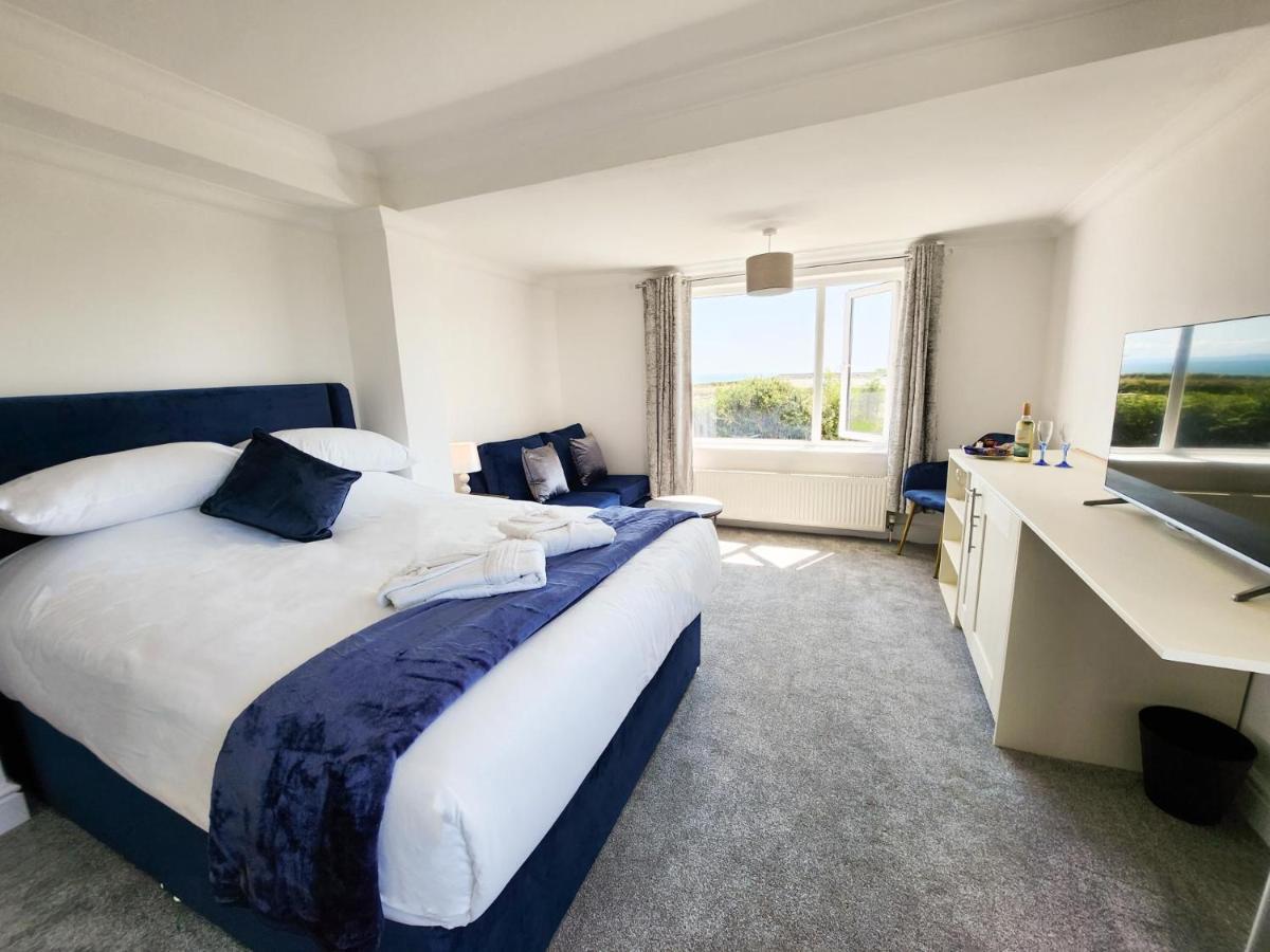 Sea View - 1 Bed Suite - Ocean Breeze - Port Eynon Buitenkant foto